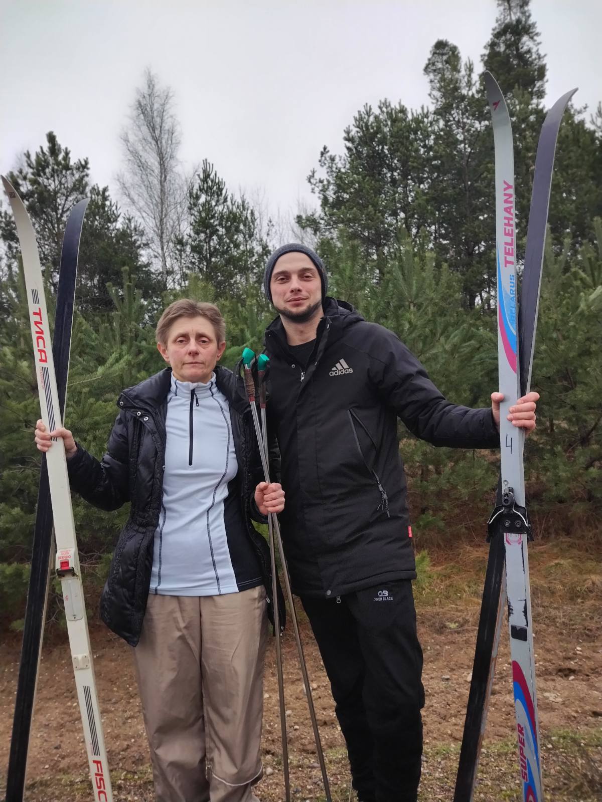 В Новогрудке сегодня прошли соревнования по лыжному спорту среди медиков Гродненской области